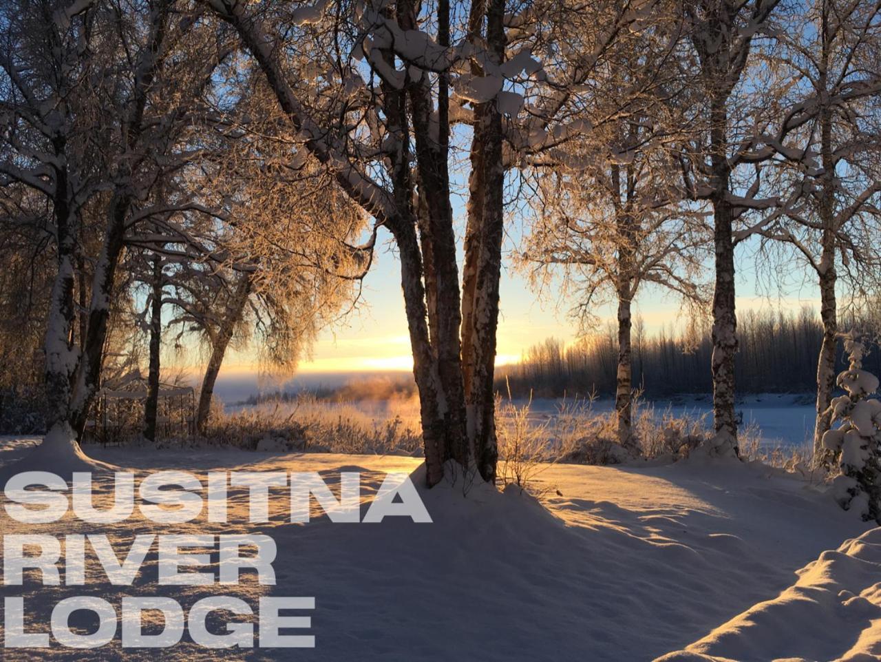 Susitna River Lodging, Backwoods Cabins Talkeetna Zewnętrze zdjęcie