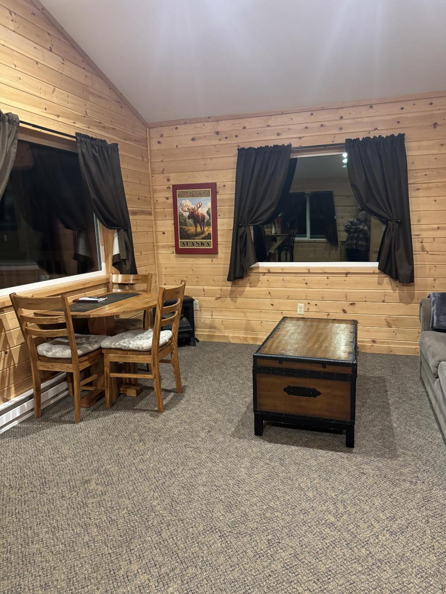 Susitna River Lodging, Backwoods Cabins Talkeetna Zewnętrze zdjęcie